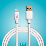 ZM White cable USB to lightning - Image 3